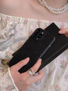 เคสหนังติดสติกเกอร์ข้างแบบพ่นสีวิบวับสำหรับ iPhone 17 Pro Max พร้อมฟิล์มกันรอยเลนส์ในตัวสำหรับ iPhone 13 - Product Image 5