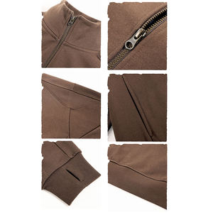 Sweat à capuche en coton lourd 450 g/m² pour homme, streetwear, coupe ample, impression personnalisée en relief, unisexe - Product Image 5