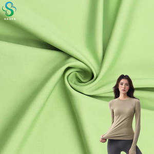 Chất lượng cao thân thiện với da hai mặt đàn hồi vải dệt kim sợi ngang dệt bốn-waystretch nylon74 % spandex26 % thể thao Yoga vải - Product Image 1