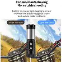 Venta al por mayor nuevo diseño HD 1080P WiFi linterna impermeable deportes DV Cámara bicicleta motocicleta casco Cámara