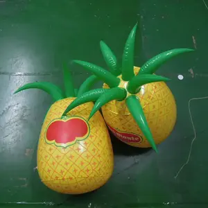 Beile fábrica personalizada PVC publicidad inflable piña fruta modelo para exhibición