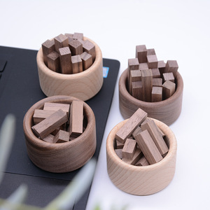 Diffuseur en bois de hêtre, noyer noir, bois de rose pour voiture, maison, aromathérapie, décoration, utilisation sans électricité - Product Image 1