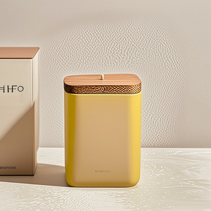 Contenitori per Candele Personalizzati con Etichetta Privata, <span class=keywords><strong>Vasetti</strong></span> in <span class=keywords><strong>Vetro</strong></span> <span class=keywords><strong>Ambrato</strong></span> Quadrati Vuoti da 4oz 8oz 12oz, Barattoli di Lusso per Candele con Coperchi - Product Image 5