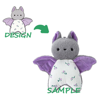 Peluche personnalisée super douce en polyester et rembourrage en coton PP