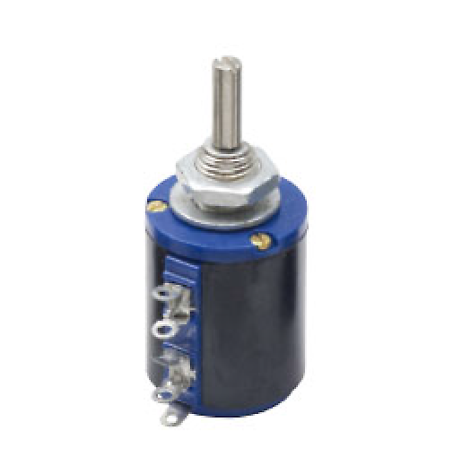 WXD3-12-1W High Precision Adjustable Multi-turn Potentiometer with Tight Adjustments and Different Resistance Values