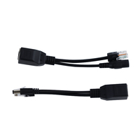 Répartiteur PoE 5v 12v 24v 48v avec prise DC mâle et femelle 5521 pour caméra et système de sécurité