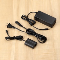 Adaptateur d'alimentation CC avec batterie factice JZR EN-EL15 pour EP-5B/D500/D600/D610/D750/D800/D800E/D810/D810A/D850/D7000/D7100/D7200