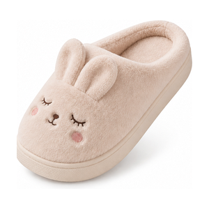 Pantuflas de Peluche con Punta Cerrada y Talón Descubierto <span class=keywords><strong>ACCIO</strong></span>, con Orejas de Conejo 3D y Cara Bordada - Product Image 5