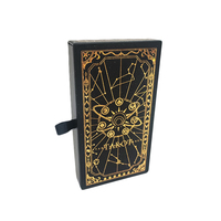 Chine Usine Haute Qualité Anime Conception Personnalisée Feuille Estampage Tarot Carte Deck De Luxe Impression Personnalisée Jeux de Cartes de Tarot