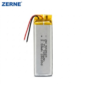แบตเตอรี่ลิเธียมไอออนโพลิเมอร์3.7V แบบชาร์จไฟได้แบตเตอรี่ลิเธียมโพลิเมอร์700mAh สำหรับนาฬิกาอัจฉริยะ - Product Image 2