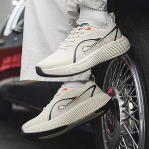 <b>Men</b> Summer Mesh <b>Running</b> <b>Shoes</b> <b>White</b> Thick Sole Breathable Casual Sport <b>Shoes</b> for Daily Wear and <b>Running</b> - Product Image 1