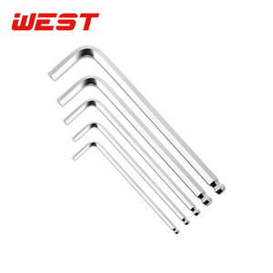 <span class=keywords><strong>Chiave</strong></span> <span class=keywords><strong>a</strong></span> <span class=keywords><strong>brugola</strong></span> <span class=keywords><strong>a</strong></span> L WEST di alta qualità in acciaio al cromo vanadio <span class=keywords><strong>da</strong></span> 1/<span class=keywords><strong>4</strong></span> di pollice con coppia elevata per uso industriale OEM - Product Image 3