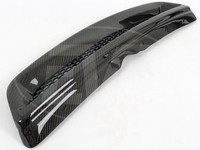 Pour Honda Civic 1999-2000 Grille en fibre de carbone de style T-R