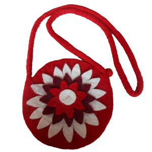 Sac à bandoulière unisexe fait main, élégant, couleurs assorties, sac à main tendance pour enfants et bébés, accessoire artisanal Ahana - Product Image 1