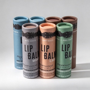 Envase de Papel Kraft Biodegradable Personalizado para Desodorante Sólido, Perfume, Cosméticos, Tubo de Papel Ecológico para Bálsamo <span class=keywords><strong>Labial</strong></span> - Product Image 4