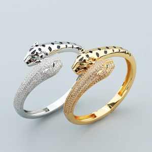 Lx0532 phụ nữ sang trọng của AAA + Zircon Kim Cương Vòng đeo tay thiết kế cổ điển đồ trang sức mỹ bộ thời trang bangles - Product Image 5