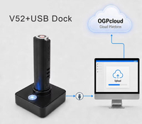 Système de patrouille de sécurité V52 USB avec station de charge, résistant à l'eau, en acier inoxydable 304, synchronisation et charge de données simultanées pour les rondes de surveillance quotidiennes
