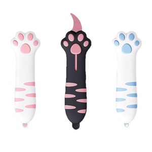 มีดคัตเตอร์อเนกประสงค์แบบพับเก็บได้ รุ่น Paw-sitively Purrfect ปี 2026 ขายส่ง - Product Image 1