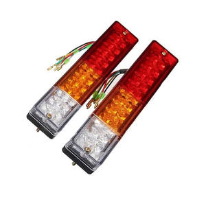 Feux clignotants arrière étanches à LED 12V/24V pour voitures, camions lourds, remorques, camping-cars, fourgons, état neuf - Product Image 2