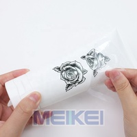 Logo personnalisé imperméable 3D UV Dtf Film autocollants cristal autocollant de transfert à froid pour gobelet de bouteille