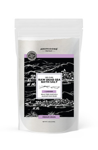 Private Label 100% Natural Pure Unprocessed Bath Powder <strong>Bulk</strong> 5 lb Premium Lavender RAW Dead Sea Salt Rich in All Minerals - Product Image 3
