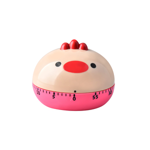 Cute Animal Kitchen <span class=keywords><strong>Timer</strong></span> | Temporizador de cocina mecánico para hornear, estudiar, oficina, aula | No necesita batería - Product Image 4