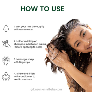 EKBER Vente en gros de shampoing et après-shampoing antipelliculaires biologiques Ensemble de soins capillaires à l'huile d'arbre à thé, nourrissant et sentant bon - Product Image 4
