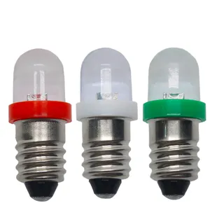 Super bright BA9S T4W COB 1 LED per Auto interni cuneo laterale targa luce bianco blu giallo verde DC 12V