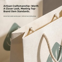 Tas Tote Warna Solid Tebal untuk Pameran, Custom dengan Logo Cetak, Kartu Putih Cetak Offset untuk Bisnis, Belanja, dan Iklan
