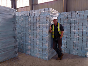 HCJ 2025 OEM XPS Tableros Panel de pared térmico impermeable Aislamiento térmico XPS Tablero de espuma para baño y cocina hecho de poliestireno - Product Image 1