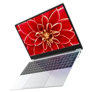 Komputer Notebook Ramping, Laptop Bisnis Portabel 15.6 Inci 1080P Core I7 I5 128GB
