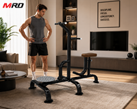 Appareil de torsion de la taille assis-debout double fonction, entraîneur de torsion rotative du tronc, équipement de fitness commercial pour la musculation