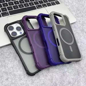 <span class=keywords><strong>Coque</strong></span> Magnétique Mate Antichoc pour iPhone 17 15 14 <span class=keywords><strong>13</strong></span> 12 11 16 <span class=keywords><strong>Pro</strong></span> <span class=keywords><strong>Max</strong></span> Plus, Compatible Charge Sans Fil CHAOYIDIAN - Product Image 5