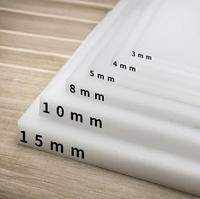 Service de découpe de haute qualité, fabricant de feuilles de plastique PP de couleur personnalisée, feuilles de PP solides de 1 mm et 3 mm, fourniture d'usine
