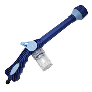 정원 분무기 노즐 거품 세차 스프레이 고압 급수 호스 끝 분무기 금속 물총 소방관 노즐 호스 비누 - Product Image 2