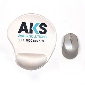 Tapis de souris 3D en silicone personnalisés avec logo imprimé, repose-poignets, couleur et taille sur mesure - Product Image 5