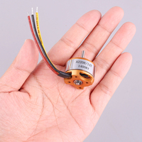 A2208 2208 Moteur sans balais KV1100/1400/1800/2600 pour moteur électrique d'avion RC Copter/Multi-Axis UAV