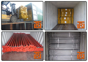 Andamios de Acero Pintado Q235 de Alta Resistencia, Ajustables, con Certificación ISO9001, Diseño Industrial para Oficina - Product Image 3