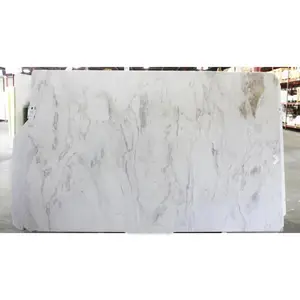 Factory Manufacturer Price Per Square Meter Colorful Kitchen White Slabs Marble