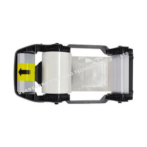 Compatible <span class=keywords><strong>Zebra</strong></span> 800300-801UV Bleu Vert Rouge Jaune 800300-809 Ruban Blanc pour Imprimante de Cartes ZC100 ZC150 ZC300 <span class=keywords><strong>ZC350</strong></span> - Product Image 5