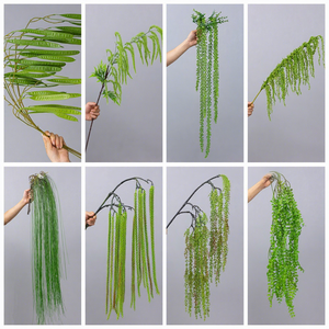 Plantes artificielles suspendues LO-798, fausses plantes vertes, guirlandes d'amarante, lianes de saule pour la décoration de mariage, d'événements et de murs domestiques - Product Image 1
