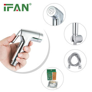 IFAN 보장 품질 휴대용 비데 분무기 1/2 "* 1M 스테인레스 스틸 샤타프 내구성 저렴한 핸드 헬드 욕실 비데 분무기