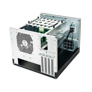 Boîtier <span class=keywords><strong>NAS</strong></span> 6 baies à échange à chaud, petit boîtier noir Synology pour le stockage de disques durs réseau pour les petites et moyennes entreprises - Product Image 2