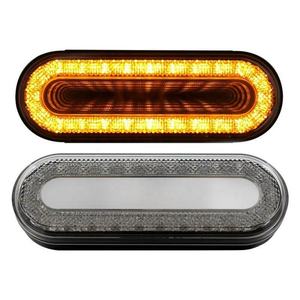 Luz Trasera LED <span class=keywords><strong>de</strong></span> 6'' Mirage Universal para Camioneta, Camión Pesado, Semirremolque, Luz <span class=keywords><strong>de</strong></span> Freno, Direccional, Intermitente, con Conector <span class=keywords><strong>de</strong></span> 3 Pines y Terminal Hembra - Product Image 3