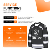 Jersey de Hockey Personalizado con Bordado, Logotipo del Equipo, Transpirable, de Secado Rápido, Uniforme Sublimado, Alta Resistencia al Desgaste
