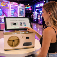 Imprimante à ongles 3D intelligente mini HD LCD tactile nouvelle génération, machine professionnelle pour la création de motifs d'ongles DIY