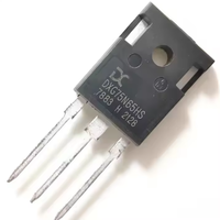 Transistor IGBT de 75A 650V, Componente Semiconductor de Potencia de Efecto de Campo
