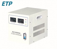 Régulateur de tension automatique monophasé ETP SVC TND 30 kVA AC en cuivre, stabilisateur 50 Hz pour usage industriel