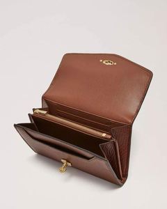 Porte-monnaie pour femme en cuir Nappa, mini portefeuille de voyage pour femme, portefeuille de budget - Product Image 1