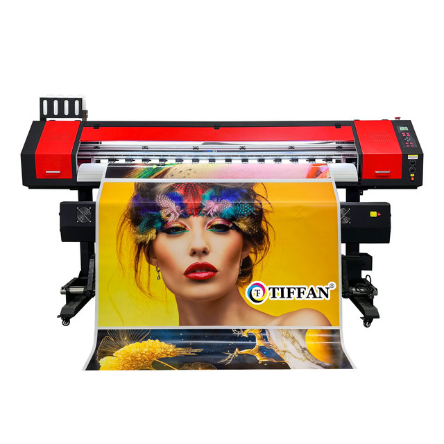 1.8M 3.2M Vehicle Car Wrap XP600 Vinyl Flex Tarpaulin Banner Poster Paper Large Format Uv Printer Vinyl and Cut Printing Machine